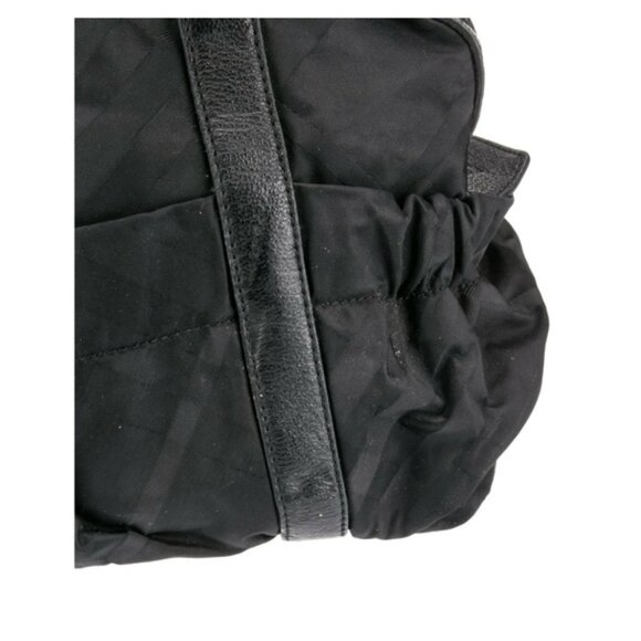 BURBERRY Nylon Check Shoulder Hand Bag - Picture 5 of 16